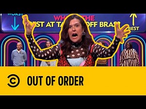 The Big Bra Removal Race | Rosie Jones' Out Of Order