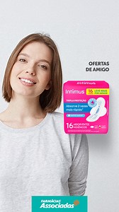 Quem quer ofertas de amigo vai gostar desta: Absorvente Intimus 16...