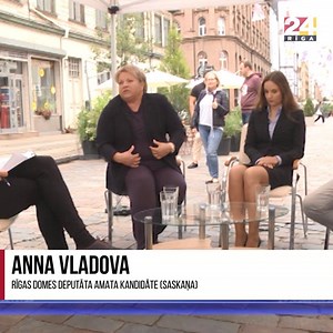 Par finanšu iespējam priekš skolotāju algu celšanu jaunajā mācību gadā, viedokli izsaka, Anna Vladova, Rīgas Domes deputāta amata kandidāte( Saskaņa) raidījumā “Nacionālo interešu klubs”. | TV24