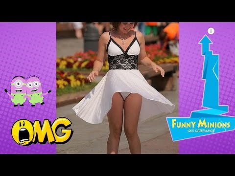 Windy day Flying Skirt / Funny and Embarrassing Moments