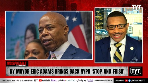 Eric Adams Resurrects NYPD's Unlawful "Stop-And-Frisk" Tactic | Indisputable with Dr. Rashad Richey