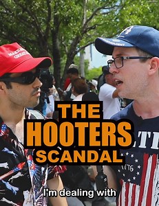 Watch how I explain MAGA reacts to my insane story about taking my underage child to Hooters. | Walter Masterson