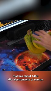 41K views · 312 reactions | Banana equivalent dose  #chemistry #gammaray #banana #radiation #potassium | The Action Lab | Facebook