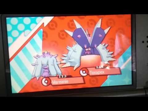 How to evolve mareanie into toxapex! Pokemon sun and moon