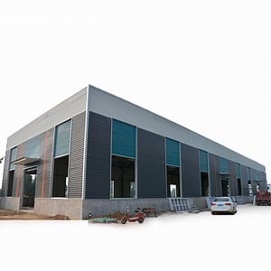 [Hot Item] Steel Structure Framed Commercial Office Building Structural Steel Truss Prefab Construction with Drawing