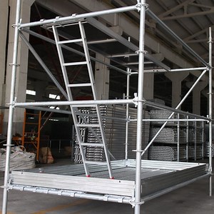 [Hot Item] Certified Scaffolding Ringlock Vertical Standard Scaffolding Tested by SGS/TUV