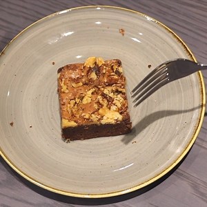 21 reactions | Our Brownies never stay on the plate for long. This Brownie with walnuts is made with delicious, deep, dark rich chocolate with walnuts. YUM! | Ole & Steen UK | Facebook
