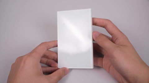 MOES 2nd Generation Smart Touch Wall Switch, 2.4GHz Wi-Fi Single Fire Single Pole Switch, No Neutral Wire Required, Remote MOES APP Control, Compatible with Alexa and Google Home 110V White 1 Gang