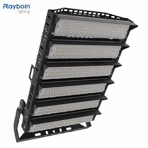 [Hot Item] LED Sports Light 1250W 1500W 2000W Luminaire 5000K LED Flood Light Dali DMX Dimmable