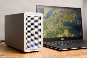 ノートパソコンでもゲームやLightroomを高速化！DELL XPS 13と「AKiTiO Thunder3 PCIe Box」で外付けグラフィックボード（eGPU）を試してみたので導入方法と注意点をまとめてみた。   | かめらとブログ。