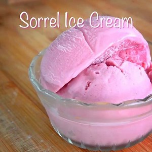 3.8K views · 193 reactions | Sorrel Ice Cream Repost @food I enationtt Get the full recipe link in @foodienationtt bio! | Island Vibez Kitchens | Facebook