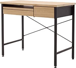 Offex Home Office Ashwood Compact Desk Ashwood/Graphite