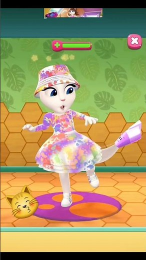 [My talking Angela] glitch naked Angela mischievous vacuum cleaner and my talking angela