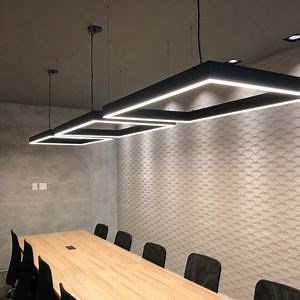 [Hot Item] High Quality Aluminum 30W 36W LED Linear Light LED Linear Ceiling Light 1.0m 1.2m Square Office Lamp