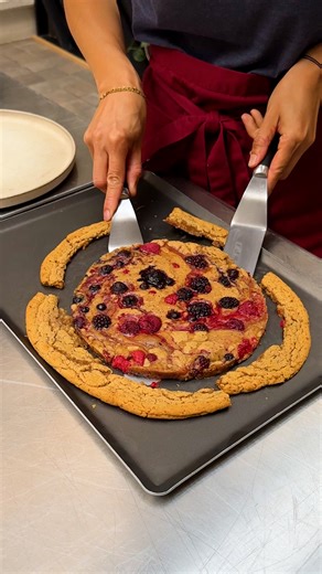 Charlotte cookie aux fruits rouges 🍓🫐 | Chefclub