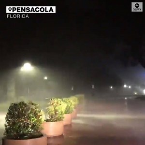 Hurricane Sally made landfall near Gulf Shores, Alabama, early Wednesday morning as a dangerous Category 2 storm, bringing winds of 105 MPH and the threat of catastrophic and life-threatening flooding to the Gulf Coast. abcn.ws/3kfQSoy | ABC News