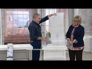 Aqua Pedic Extra Long Cushioned Bath Mat with Microban on QVC