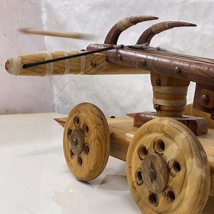 DIY ancient heavy wooden ballista | Bored Panda Art