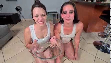 PEE drinking whores | wet and messy | lesbian | pee play