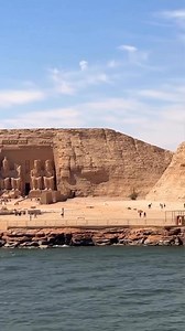 Have you ever heard of the Great Temple of Abu Simbell? Abu Simbel is a historic site comprising two massive rock-cut temples in the village of Abu Simbel, Aswan Governorate, Upper Egypt, near the border with Sudan. It is located on the western bank of Lake Nasser, about 230 km southwest of Aswan. The Great Temple of Abu Simbel is the larger of the two temples, and it is dedicated to Ramesses II. The temple features four colossal statues of the pharaoh, each standing at 20 meters tall. The templ