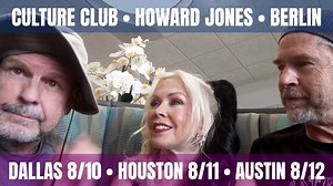 See you tonight Austin!! Germania Insurance Amphitheater #BerlinOfficialBand #Hot #summertour2023 BERLIN Boy George & Culture Club Howard Jones | BERLIN