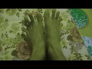 Feet girl | She hulk transformation in real life