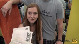 HUNT4K. Muscled bf watches how well-shaped teen girl cheats