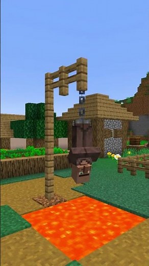 Unluckiest Villager in Minecraft 😔!! #minecraft #minecraftshorts