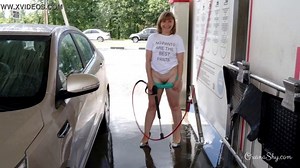 Flashing in a public transport and nude carwash
