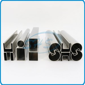 [Hot Item] Stainless Steel Grooving Pipe for Glass Railing