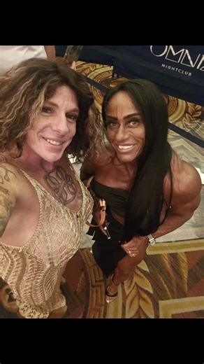 Rheta West on Instagram: "We put Vegas over our knee and spanked it!!! Congratulations to this beautiful muscle chick, Ruby Muscle. She was more dedicated to her prep even through traveling, than 80% of people I see these days. And she got what she deserved! The first place, overall winner of women's bodybuilding at the Amateur Olympia. Whatever she decides to do next, is going to be amazing! Then we made Vegas our bitch! That's how it goes 😎😎"