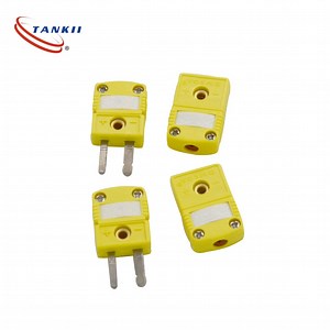[Hot Item] Black / yellow/ green color miniature thermocouple connector (type J. K. )