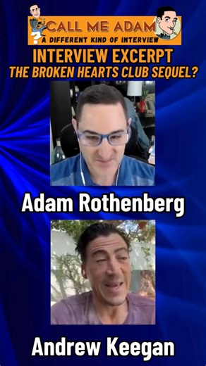 On October 20, 2000 the gay romantic comedy The Broken Hearts Club was released in movie theaters in the United States. This movie meant so much to me as I was in the midst of my own coming out. In this clip from my 2025 interview with Actor Andrew Keegan, who played Kevin in the film, we discuss the possibility of a sequel. Greg Berlanti - can you make this happen? #AndrewKeegan #TheBrokenHeartsClub #GregBerlanti #GayRomanticComedy #GayFilm #GayMovie #Sequel #Actor #CelebrityInterview #CallMeAd