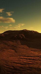Beautiful sand dunes in the Sahara desert at sunset