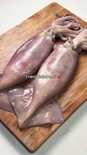 I saw fresh squid at the store and knew exactly what I was making. 🦑 #seafood #squid #easyrecipe #foodtiktok