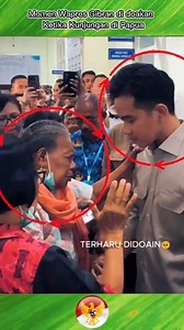 28K views · 1.6K reactions | Momen Wapres Gibran di Doakan Ketika Kunjungan di Papua #wakilpresidengibran #puskesmas #papua #monetisasi #jangkauanluas #viral #reels #fbpro | Tias Nazara | Facebook