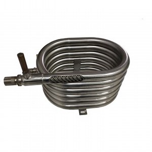 Steel Coaxial Heat Exchanger for Marine Heat Pump Condenser