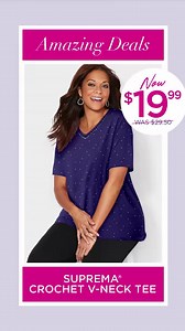 Happy Friday! Check out our AMAZING DEALS, prices as low as $12.99! SHOP NOW: https://ow.ly/XR3n50QsGC6 | Catherines Plus Sizes