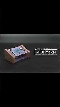 Control synths with MIDI using CircuitPython! learn.adafruit.com/midi-melody-maker 🎹 #adafruit