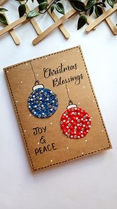 372K views · 3.2K reactions | QUICK DIY CHRISTMAS GREETING CARD ✨️ #christmasgifts #christmascards #DIYGifts #handmadewithlove #giftideas #giftideas #diychristmas #holidayseason #christmastime #happyholidays #diycrafts | Handmade cards ideas | Facebook