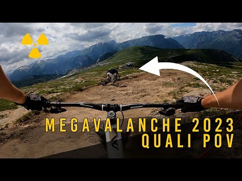 2023 Megavalanche Qualifier With Continental-Nukeproof Factory team