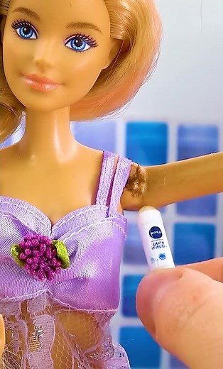 DIY Barbie Deodorant