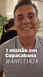 4K views · 619 reactions | Falta muito pouco! Amanhã, dia 16 de março, vamos dar o nosso grito de liberdade em Copacabana. #ANISTIAJÁ | Coronel Meira | Facebook