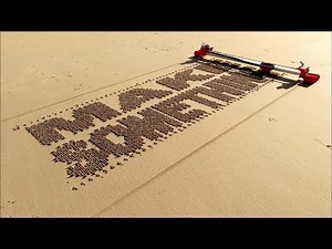 Drawing Lines In The Sand: Taking Beach Graffiti To The Next Level