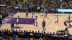 Andrew Bogut goes backdoor for the SLAM! | NBA