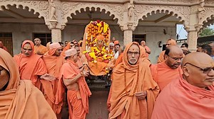 Prabhu Charan Swami Aksharvas Bhuj Mandir | Narnarayandev Bhuj
