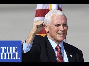 Pence campaigns in Columbus, Ohio