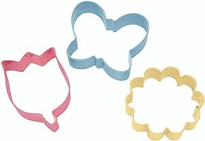 Wilton Flower Cookie Cutter, Set of 3