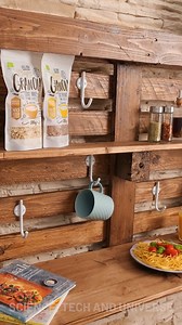 Kitchen Shelf Made From Pallets | Science, Tech and Universe