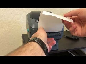 Zebra Label Printer Paper Guide for Easier Label Peeling ZP450